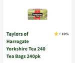 Taylors of Harrogate Yorkshire Tea 240 Tea Bags £5 @ Asda
