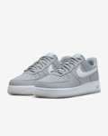 Nike Air Force 1 '07 Trainers Wolf Grey/Hyper Turquoise/White