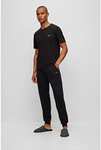 BOSS Mens Mix&Match Pants Embroidered-Logo Tracksuit Bottoms in Stretch Cotton (Sizes S, M, XXL)