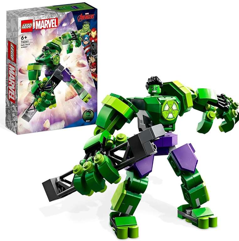 LEGO 31123 Creator 3in1 Off-Road Buggy, 31125 Fantasy Forest Creatures, Marvel 76241 Hulk Mech, 76243 Rocket Mech + more