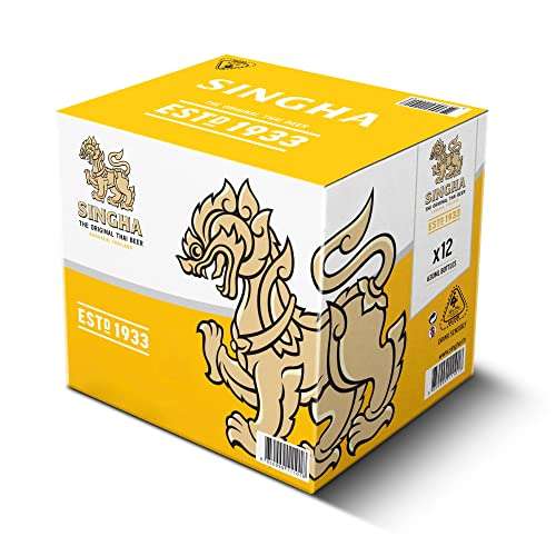 Singha Premium Thai Lager 12 X 630ml £20.76 w/code or £16.80 with max subscribe and save