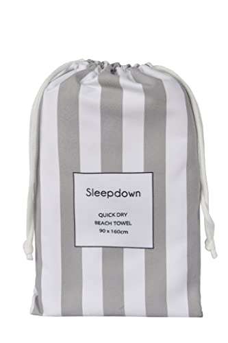 Sleepdown Striped Large Beach Towel £5.99 Amazon