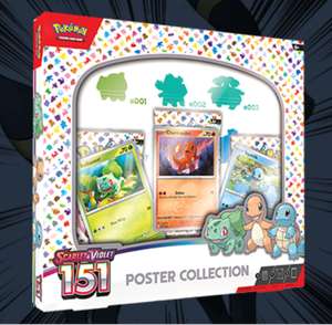 Pokemon TCG 151 sale: poster collection £12.99 | Zapdox EX £16.47 | Binder collection £23.91 chaoscards (plus 5% off studentbeans)