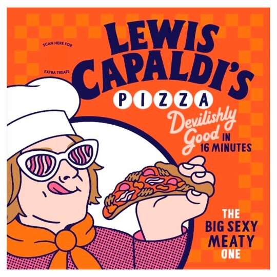 Lewis Capaldi Pizza - The Big Sexy Meaty One - £1 @ Heron Foods