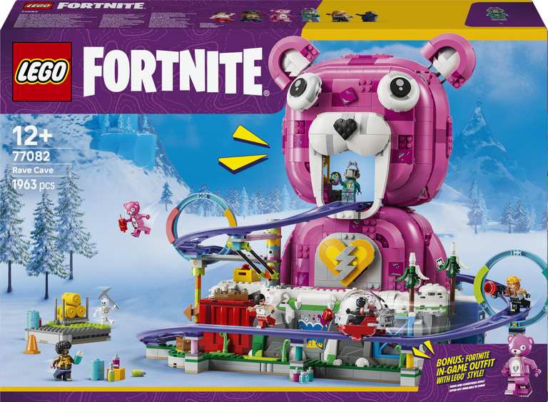 LEGO Fortnite Rave Cave Set 77082 (Discount at Checkout)