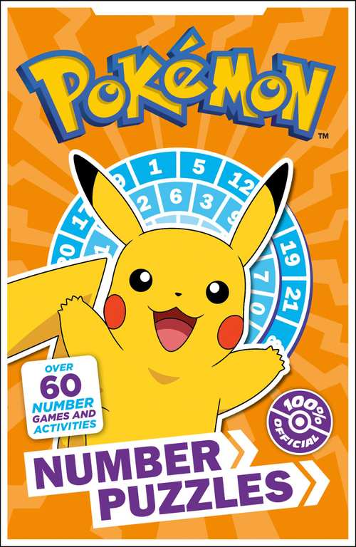 Pokémon Number Puzzles: New for 2026! A fun new puzzle book full of number games and activities
