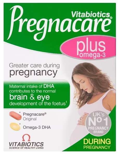 Vitabiotics Pregnacare Plus Omega-3 with code (3 for £22.50) - £1.50 click and collect