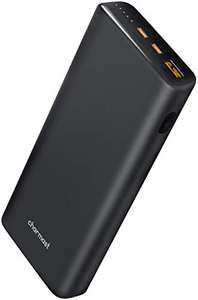 Charmast 65W Power Bank 23800mAh,USB C Power Delivery Battery Pack Portable Charger Power Pack - £29.99 sold by Charmast UK/Amazon