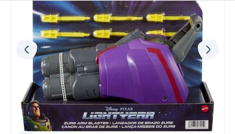 Disney Pixar Lightyear Zurg Arm Blaster. Toy story buzz. Free delivery over £9.99
