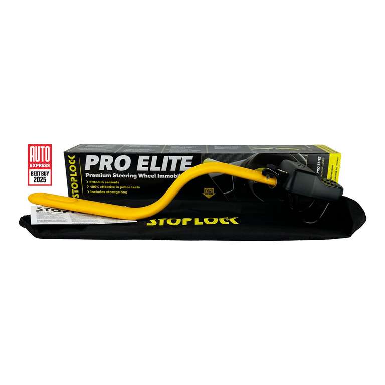 Stoplock Pro Elite Car Steering Wheel Lock HG 150-00 £38.66 at Amazon
