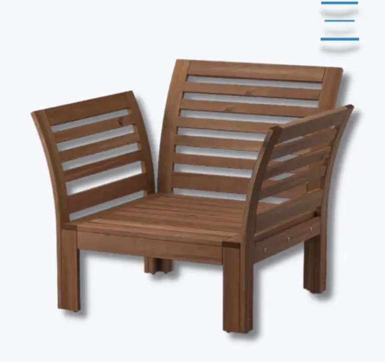 Ikea Applarö Outdoor Garden Chair - Sheffield