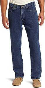 Lee Men's Fleece and Flannel Lined Relaxed-fit Straight-Leg Jeans - Medium Stone - Size 29W/30L