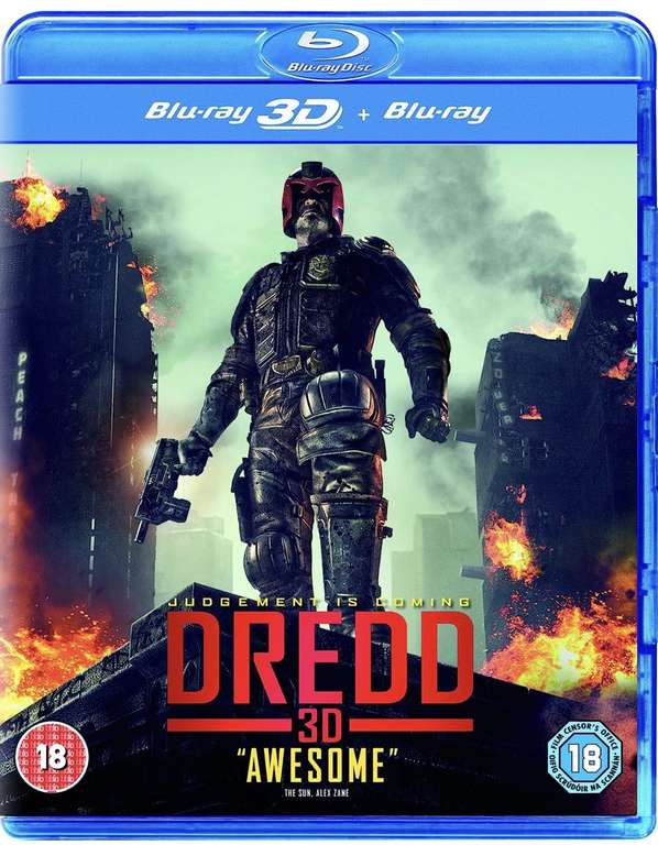 Dredd 2012 3D £2 (Used) Free Click & Collect @ CeX