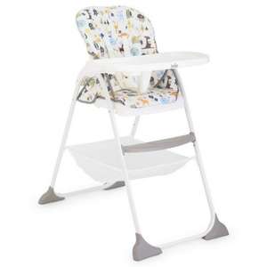 Joie Mimzy Snacker Highchair - Alphabet + FREE wooden tractor toy at check out £49 + £5 Delivery @ Buggy Baby