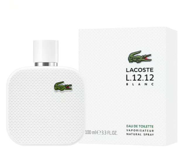 Lacoste L.12.12 Blanc Eau de Toilette Spray 100ML £24.99 @ The Perfume Shop