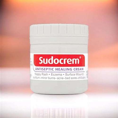Sudocrem Antiseptic Healing Cream For Nappy Rash, Eczema, Burns and more - 60g