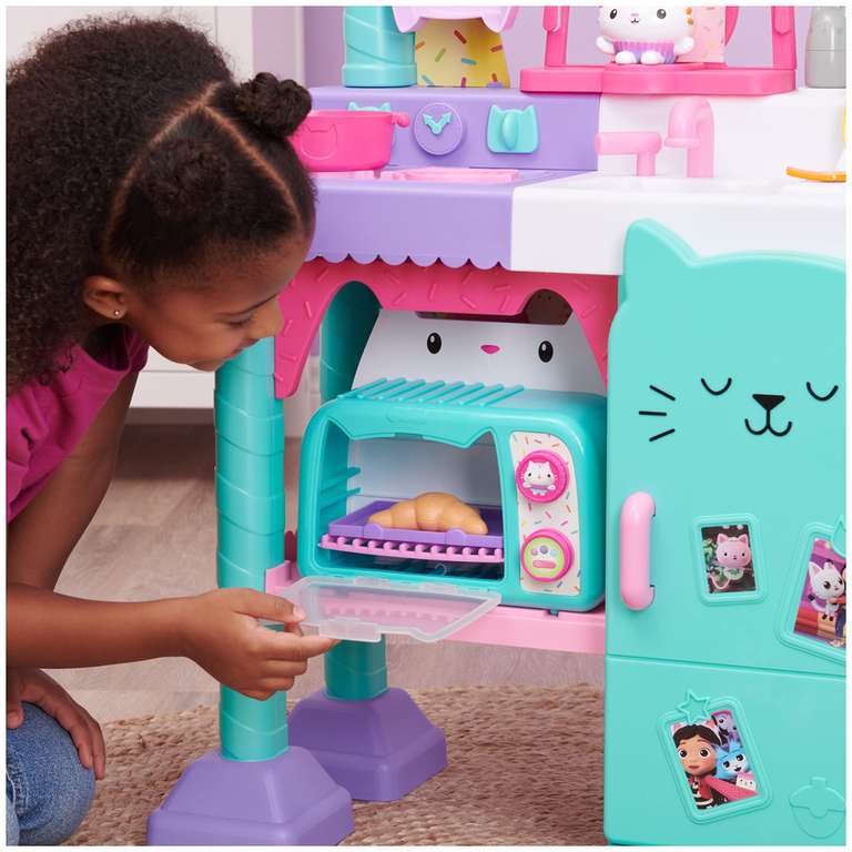 Gabby’s Dollhouse, Bakey with Cakey Oven, Kitchen Toy with Lights and Sounds
