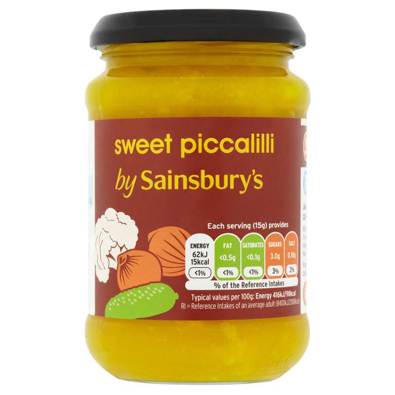 Sweet Piccalilli 295g 30p @ Sainsbury's The Shire Retail Park Leamington Spa