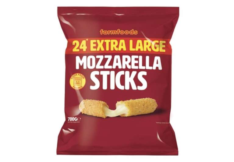 24 XL Mozzarella Sticks (national)