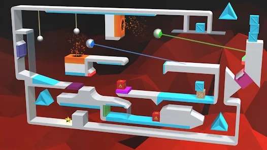 Laserbreak 3 - Physics Puzzle (Android) Free @ Google Play