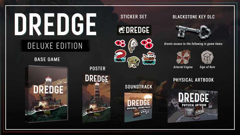 Dredge Deluxe Edition for Nintendo Switch sold by The Game Collection Outlet using code
