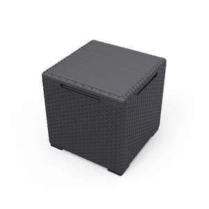Keter Graphite 38.1L Small Plastic Storage box & Lid - Discount at checkout 2 year guarantee + Free C&C (Selected Stores)