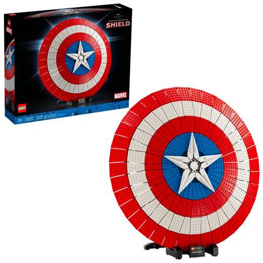 LEGO Marvel 76262 Captain America's Shield w/ code