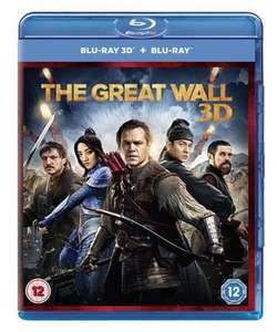The Great Wall 3D Blu Ray £2.19 new delivered @ Music Magpie