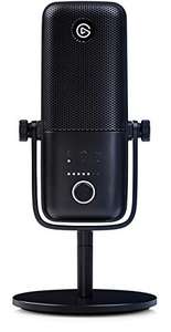 Elgato Wave:3 - Premium Studio Quality USB Condenser Microphone for Streaming, Podcast, Gaming and Home Office, Plug ’n Play, for Mac, PC