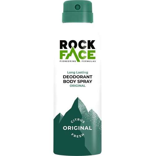 Rock Face Antiperspirant Deodorant 200ml - £1.60 + Free Click and Collect in selected stores @ Wilko