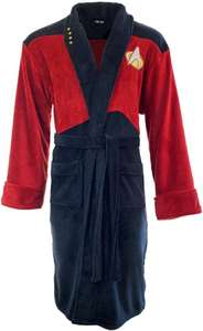 Mens Star Trek Bathrobe Dressing Gown £12.51 Amazon