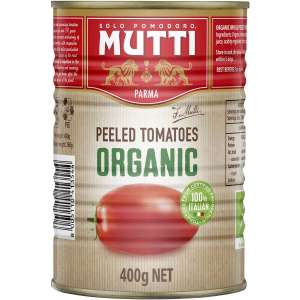 Mutti organic whole peeled tomatoes Pack of 12 with voucher