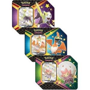 Pokémon Shining Fates x3 Tins (15 Packs) £60.38 delivered @ Zatu Games