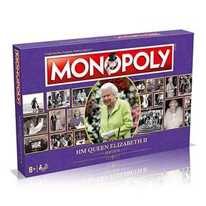 HM Queen Elizabeth II Monopoly Board Game - £22.38 @ Amazon