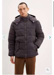 Burton Hooded Heavyweight Crinkle Puffer Jacket (2 Colours - Sizes XS-XXL) £19 delivered with code @ Debenhams