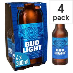 Bud Light 4 x 300ml - Bracknell