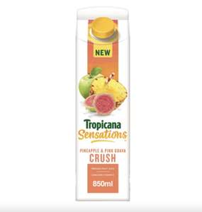 Tropicana Sensations Pineapple & Pink Guava for 99p @ Farmfoods
