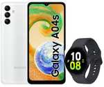 Samsung Galaxy A04S 32GB 3GB + Galaxy Watch5 40mm £327.65 / £202 With Cashback & Trade In (£263 With Watch5 Pro) @ John Lewis & Partners