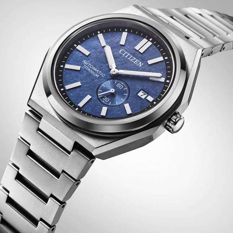 Citizen Zenshin Automatic Super Titanium Watch, Sapphire Crystal, Model: NJ0180-80L