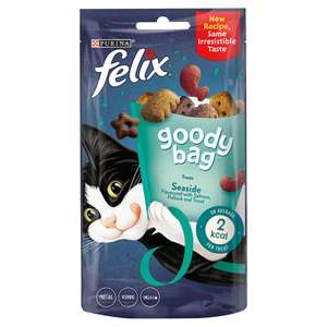 Felix Goody Bag Cat Treats Seaside Mix 60g - Free C&C Only