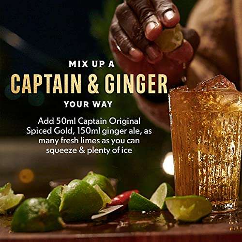 Captain Morgan Spiced Rum, 1L £17 using voucher at Amazon