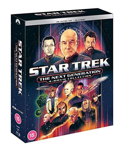 Star Trek: The Next Generation Movie Boxset 4K UHD & Blu-ray
