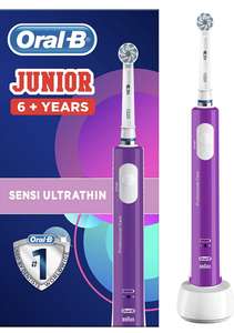 Oral-B Junior Kids Electric Toothbrush Purple or Green £20.99 Amazon Prime Exclusive