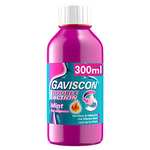 Gaviscon Double Action Heartburn and Indigestion Liquid Mint Flavour, 300ml - £4 / £3.80 or less with subscribe & save @ Amazon