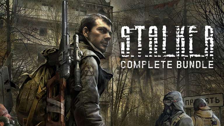 S.T.A.L.K.E.R Complete Bundle [Clear Sky + Shadow of Chernobyl + Call of Pripyat] with Code (PC/Steam)