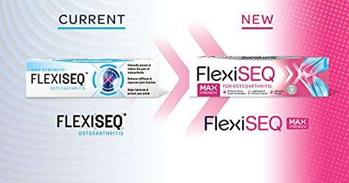 FlexiSEQ Max Strength Topical Gel, 50g - £8.25 S&S