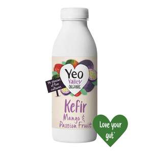 Yeo Valley Organic Kefir Mango & Passion Fruit 500ml (Nectar Price)