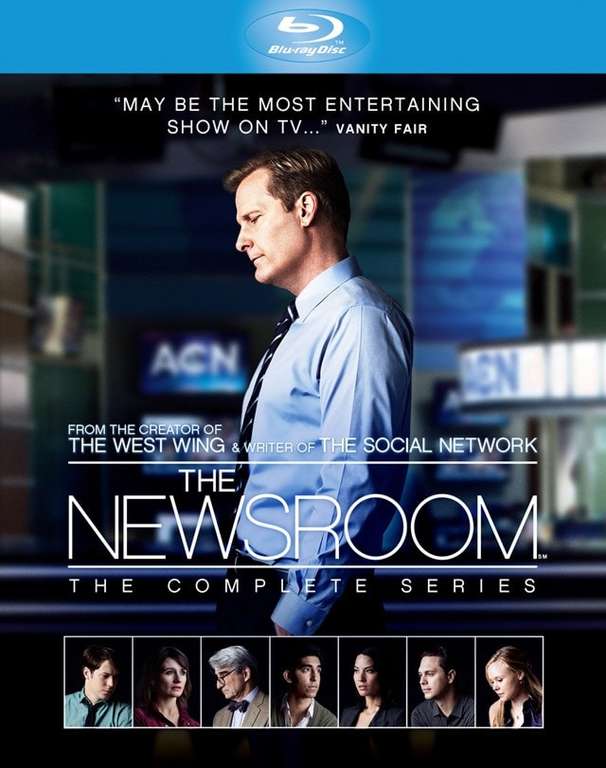 The Newsroom: The Complete Blu-ray Box Set £22.49 with code @ HMV