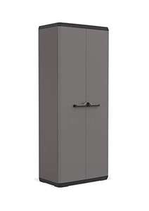Keter High Cabinet Plus Bk/Glr, Grey, 68x39x166 cm - £54.98 delivered @ Amazon
