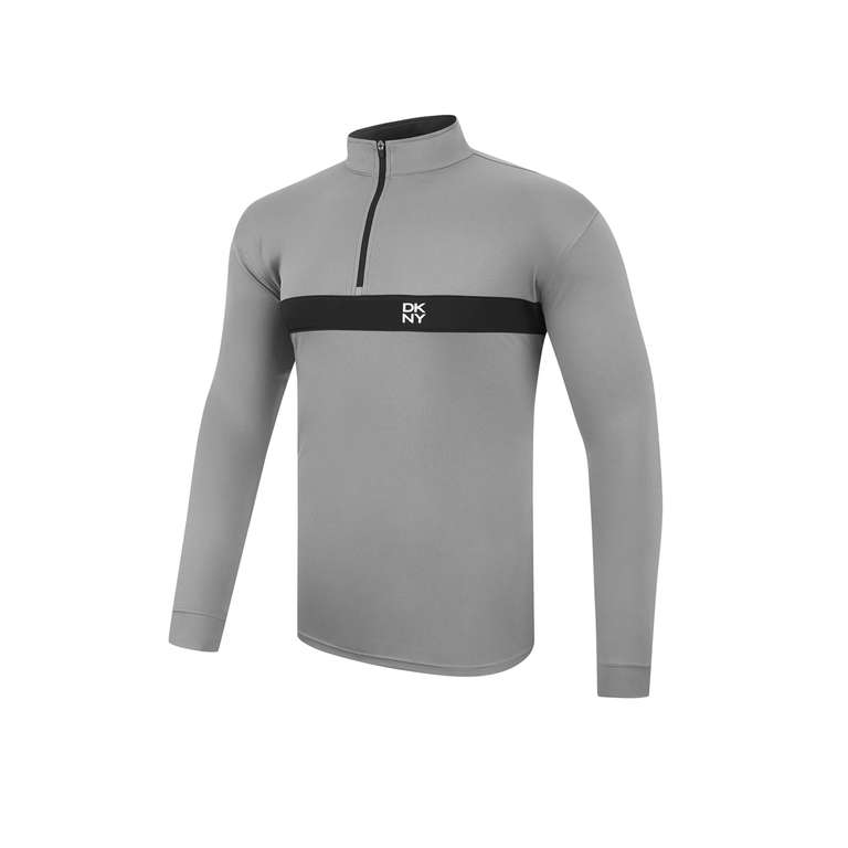 DKNY Performance Tech 1/4 Zip Contrast Midlayer - Various Colours - £13.94 Each Delivered @ County Golf